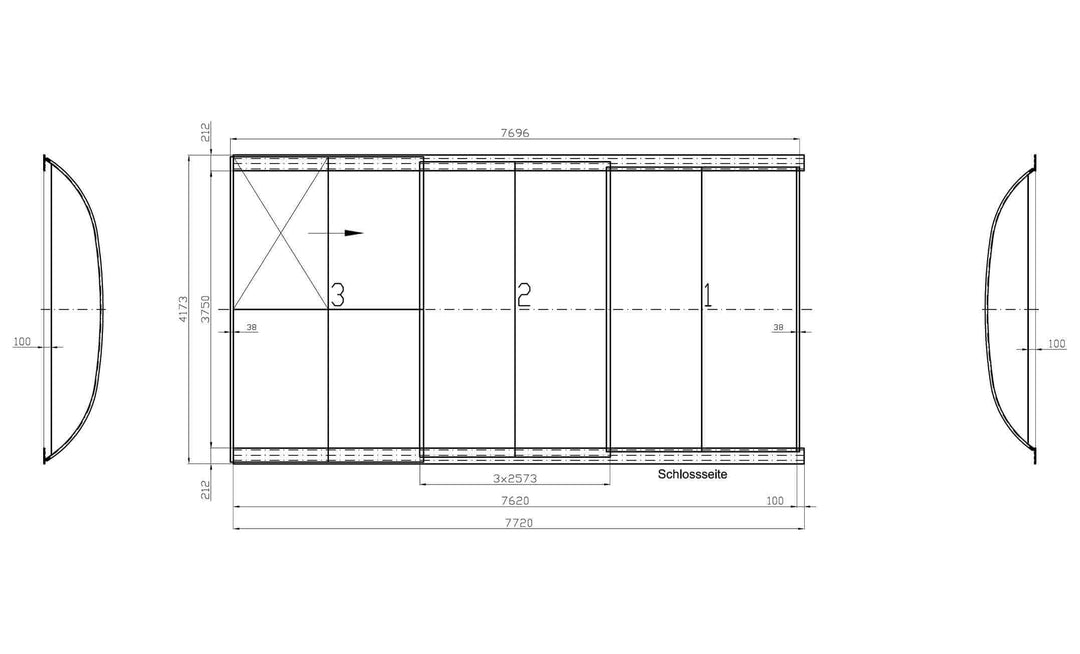 Azure Flat Compact